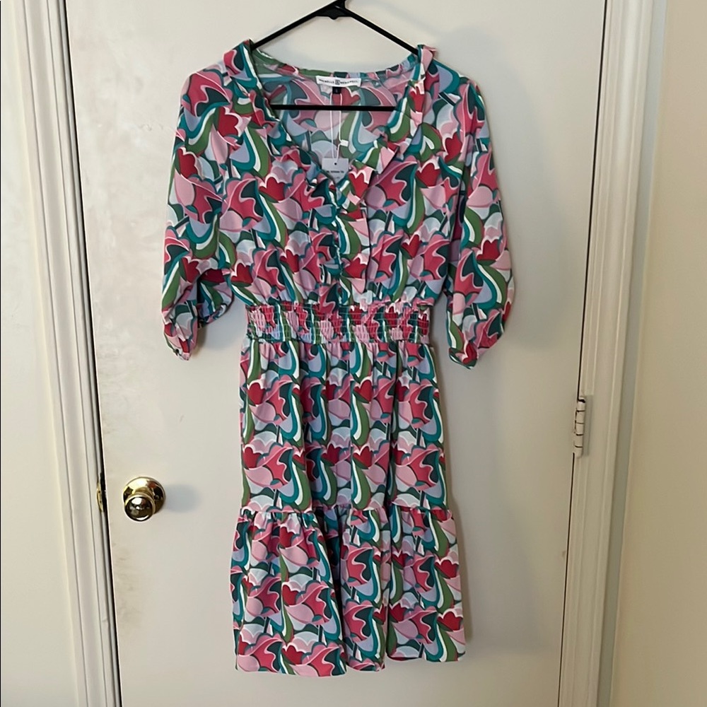 Michelle McDowell “Come Away With Me” Green Harlow Midi Dress - Size S